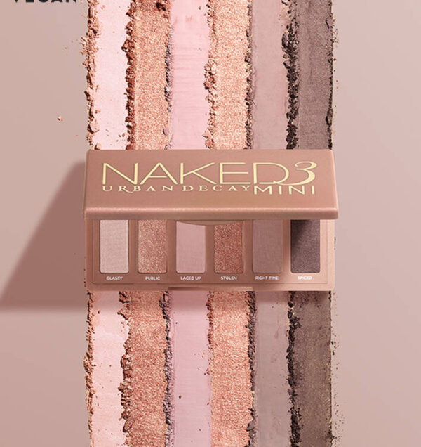 CharmCurl's Vegan NAKED3 MINI EYESHADOW PALETTE