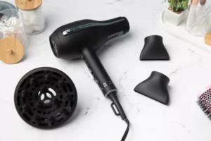 CharmCurl's star Hot Tools Pro Artist Black Gold Ionic Hair Dryer